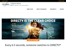 Tablet Screenshot of cablenmore.com